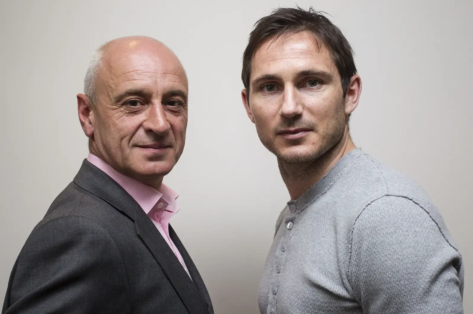 Robert Beasley with Frank Lampard